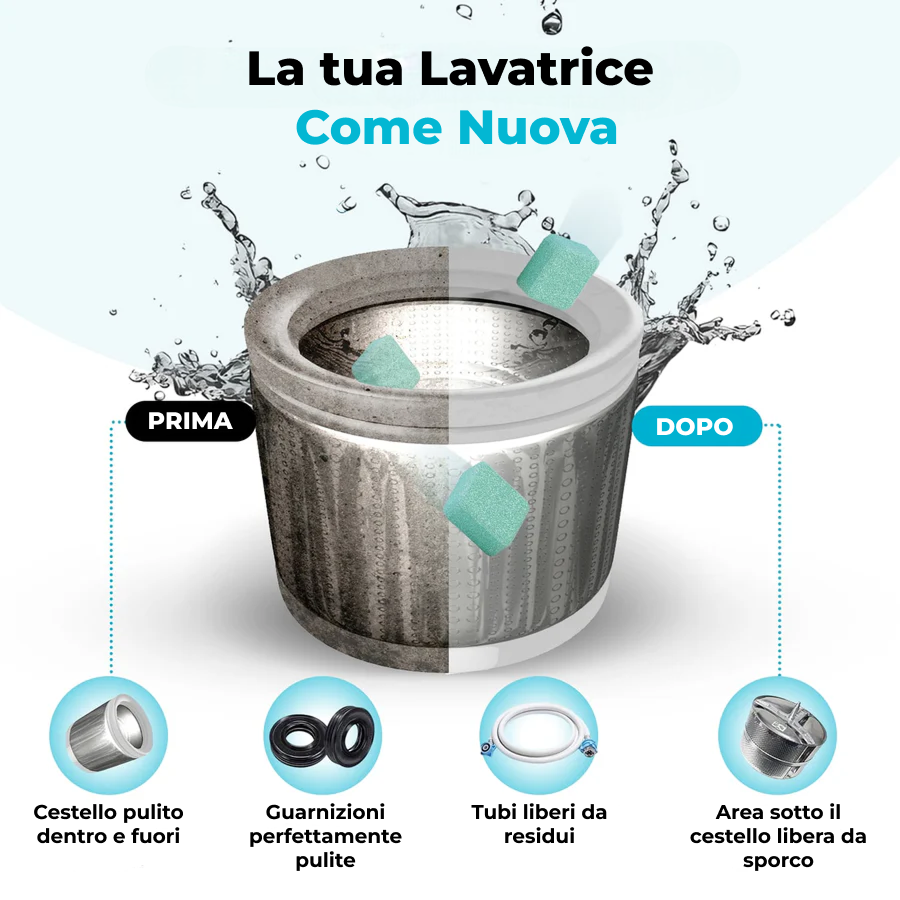 Varibee - Pastiglie Pulisci Lavatrice