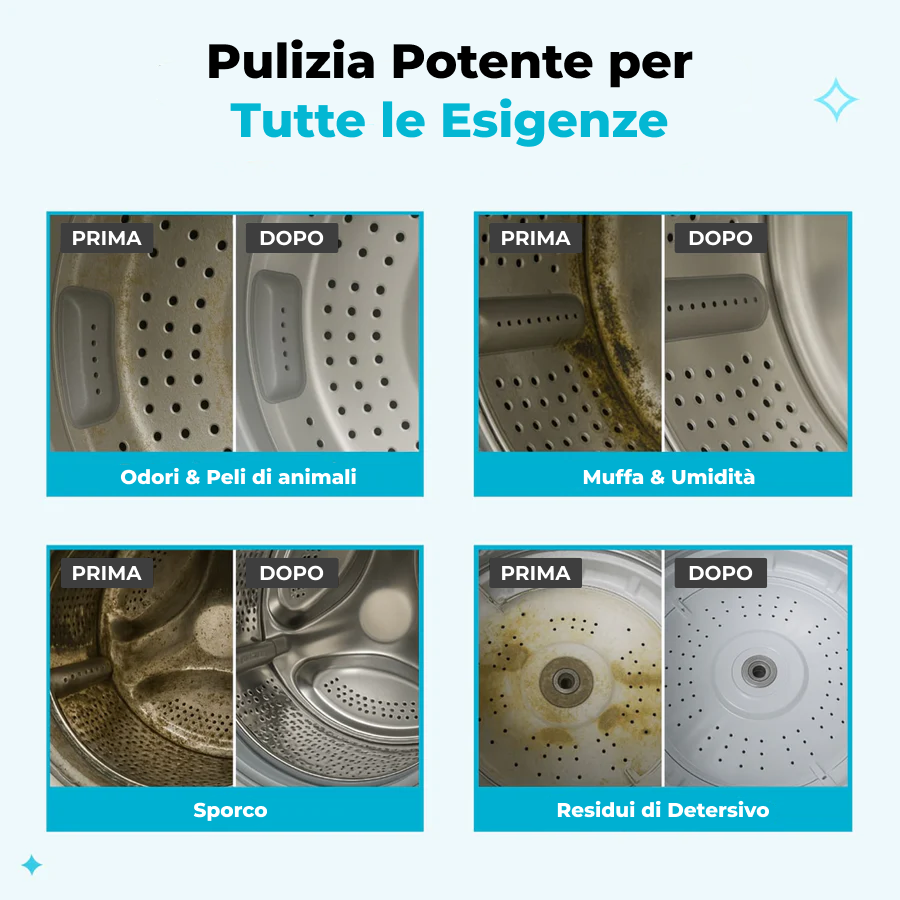 Varibee - Pastiglie Pulisci Lavatrice