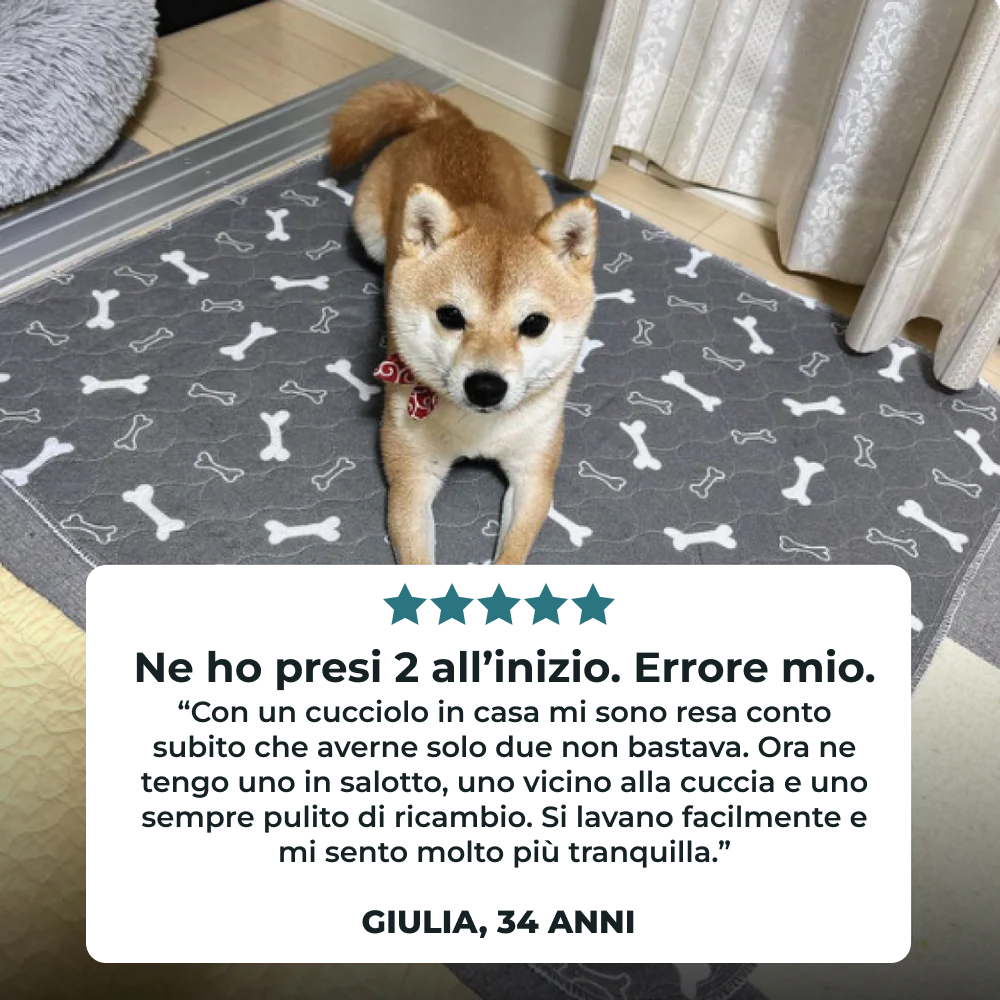 Varibee - Traversine lavabili per animali