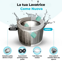 Varibee - Pastiglie Pulisci Lavatrice