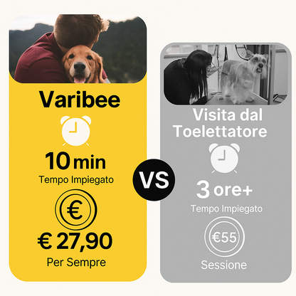 Spazzola professionale per la muta di animali